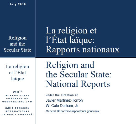 Image for <em>Religion and the Secular State: Interim Reports</em>