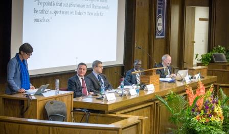 Image for Symposium 2014 First Plenary Session: Secularisms, Religion, and Social Tensions