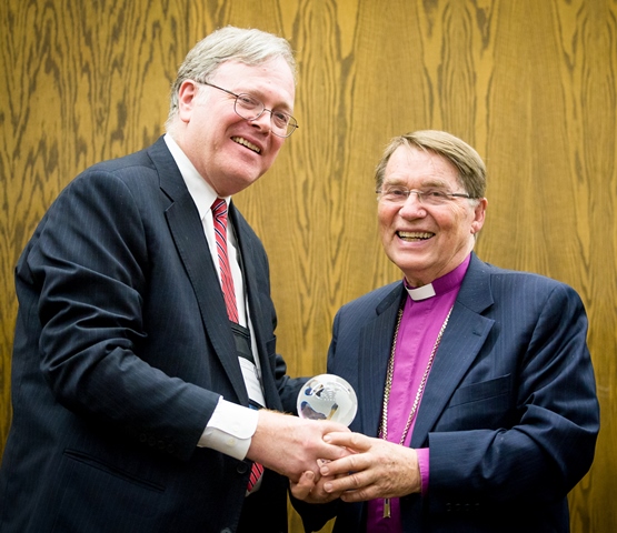 Image for Dr. Gunnar Stålsett Receives 2015 Distinguished Service Award