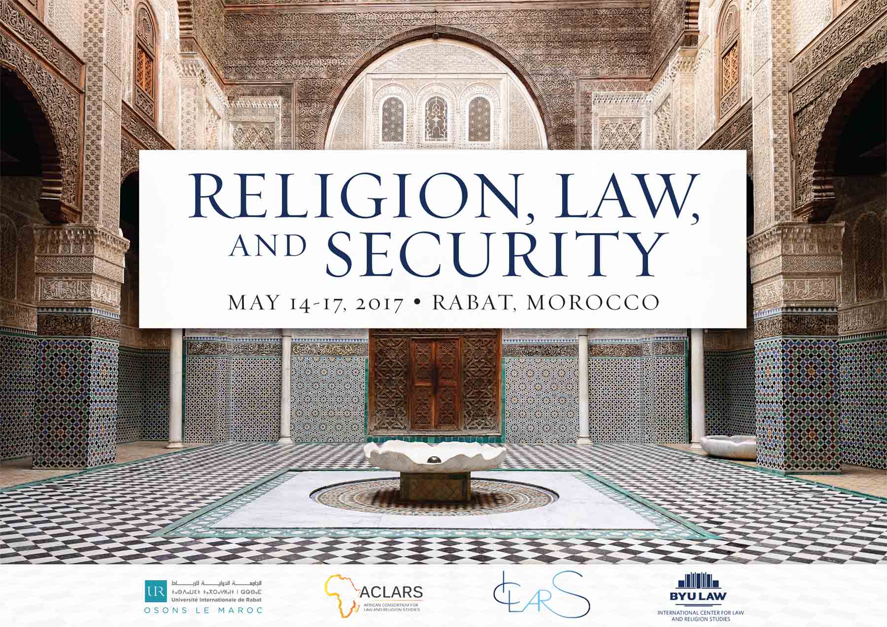 Image for Religion, Law, and Security in Africa: Rabat Morocco, 14-17 May 2017
