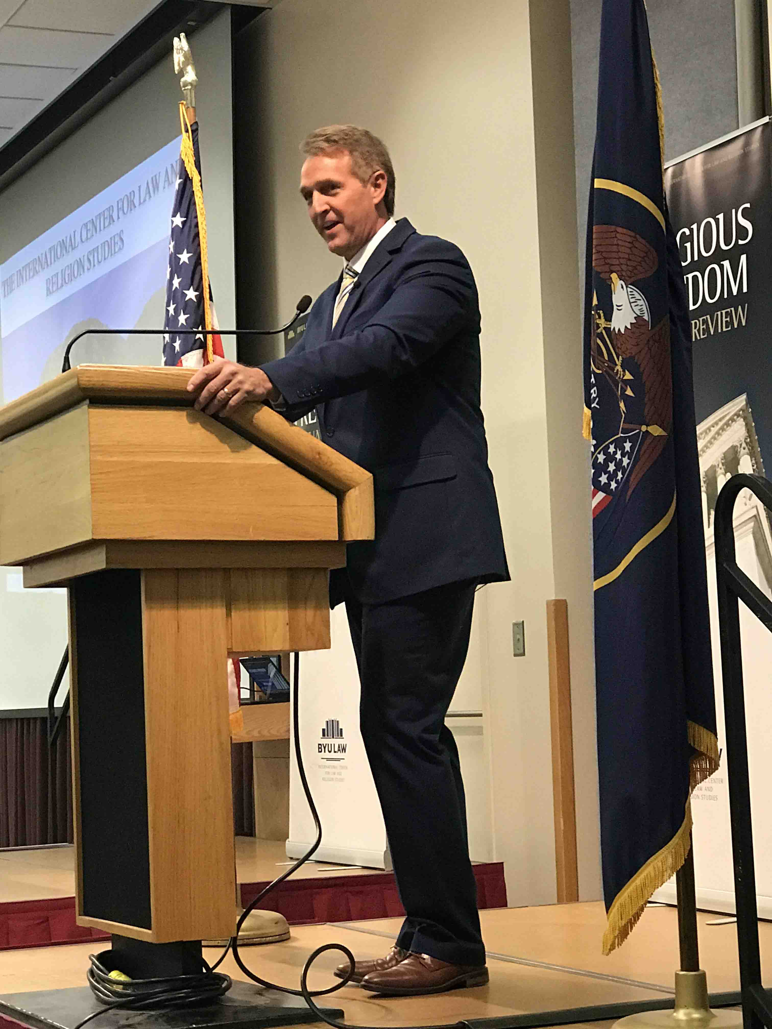 Image for Senator Jeff Flake Keynotes at 2017 Religious Freedom Annual Review