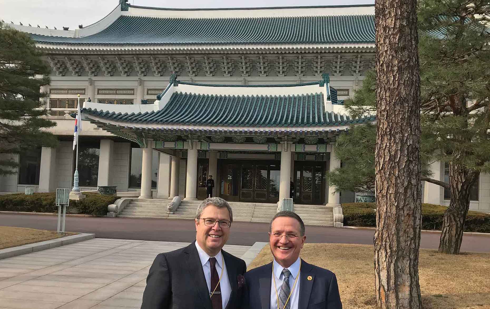 Image for Scharffs at 2018 Global Business & Peace Symposium, Seoul, South Korea