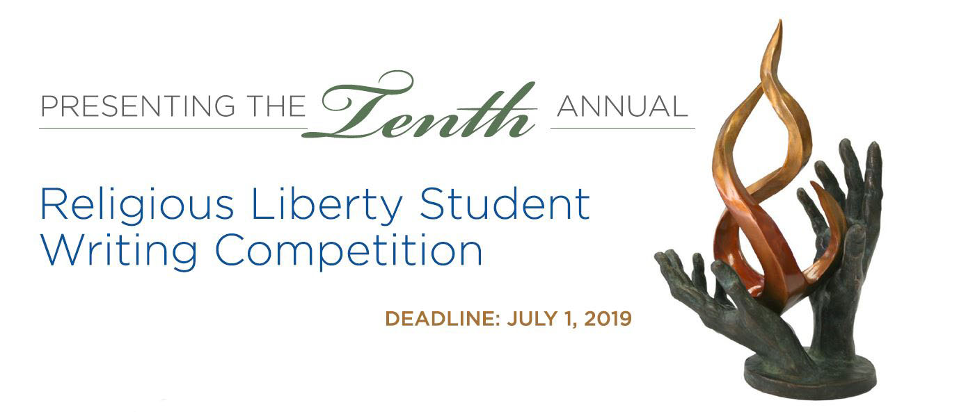 Image for Presenting the Tenth Annual Religious Liberty Student Writing Competition